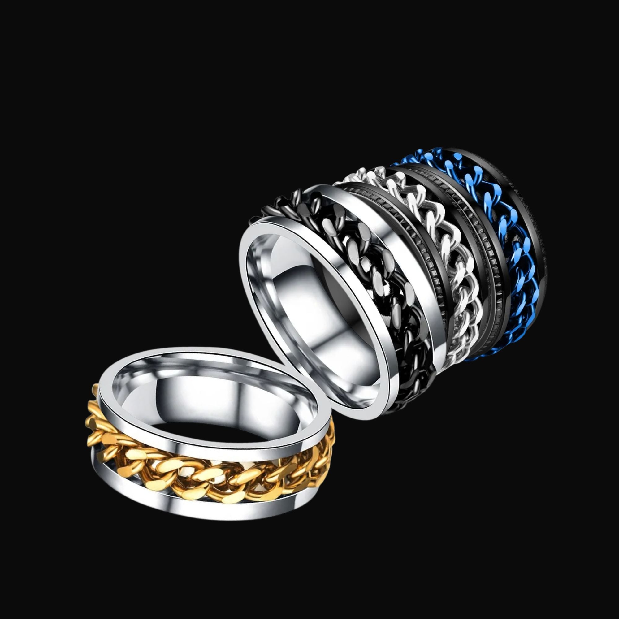 Linked Fate Chain Ring