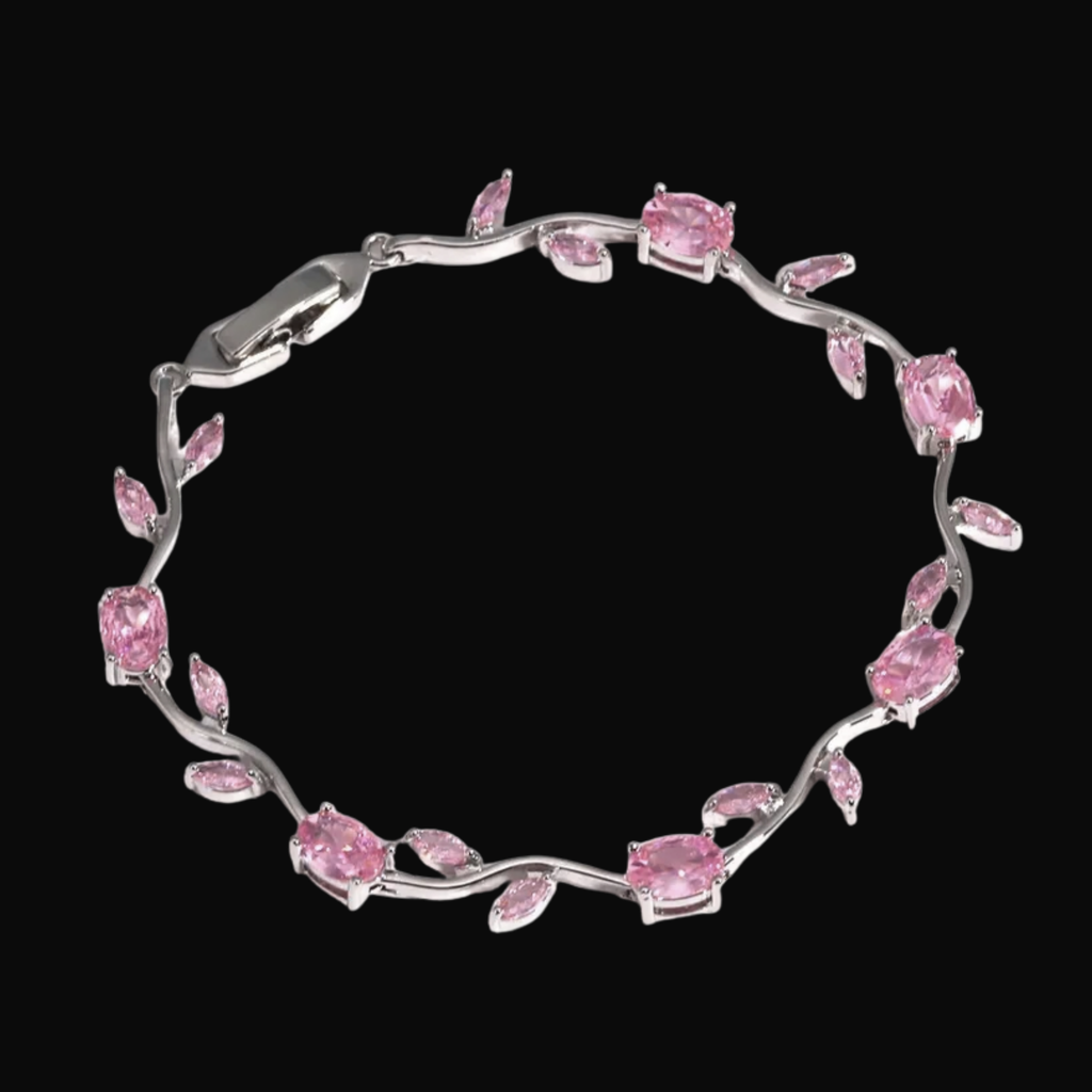 Whispering Vines Crystal Bracelet
