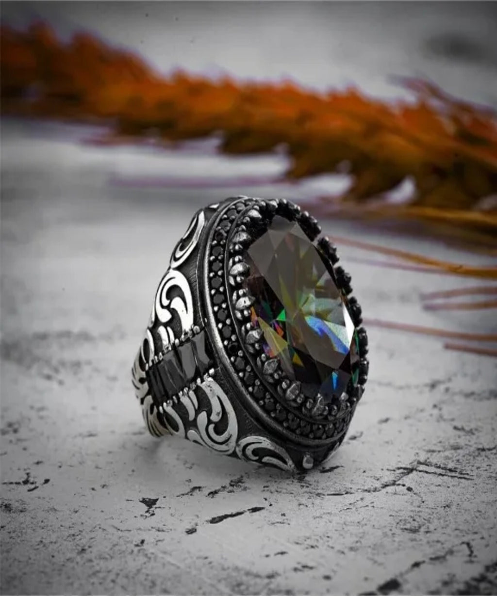 Prismatic Core Mens Ring