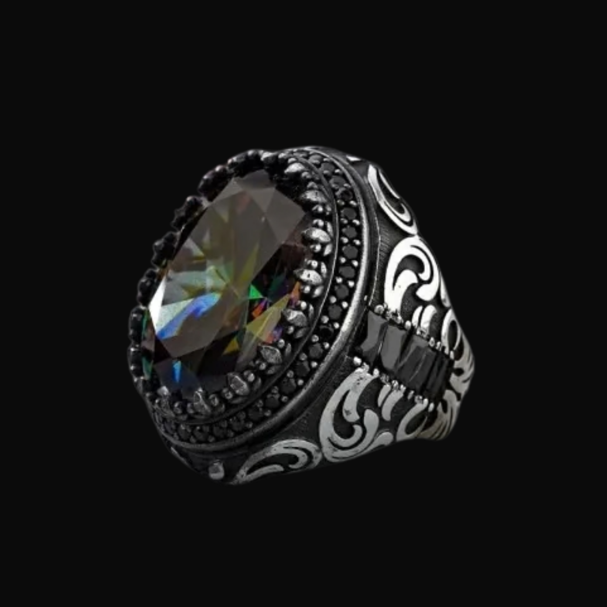 Prismatic Core Mens Ring