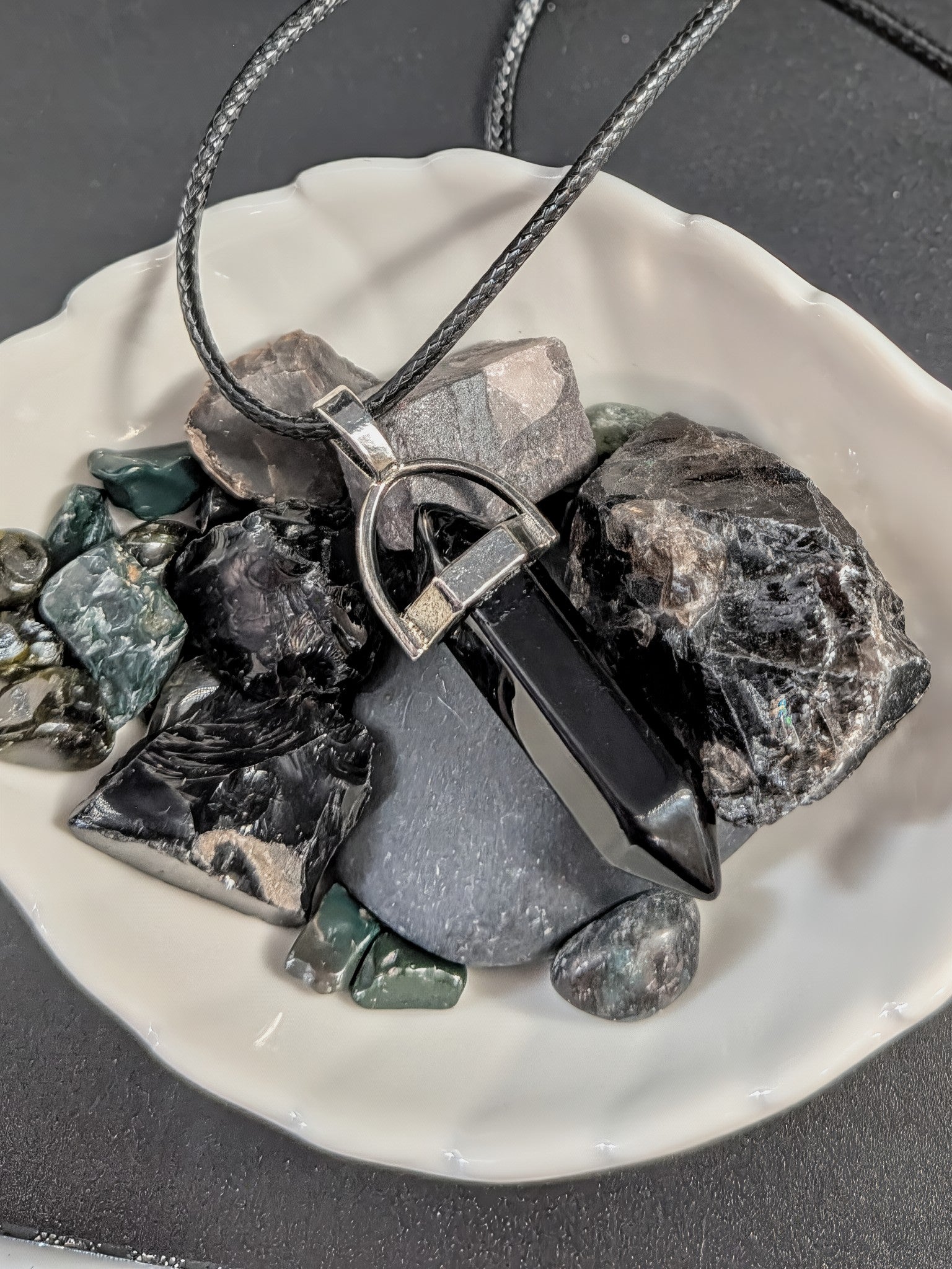 Black Agate Grounding Crystal