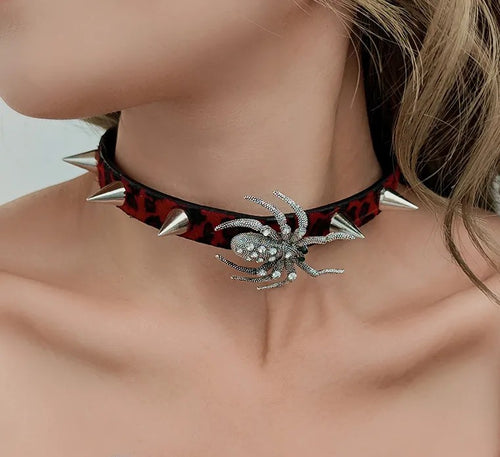 Black Widow Spider Choker