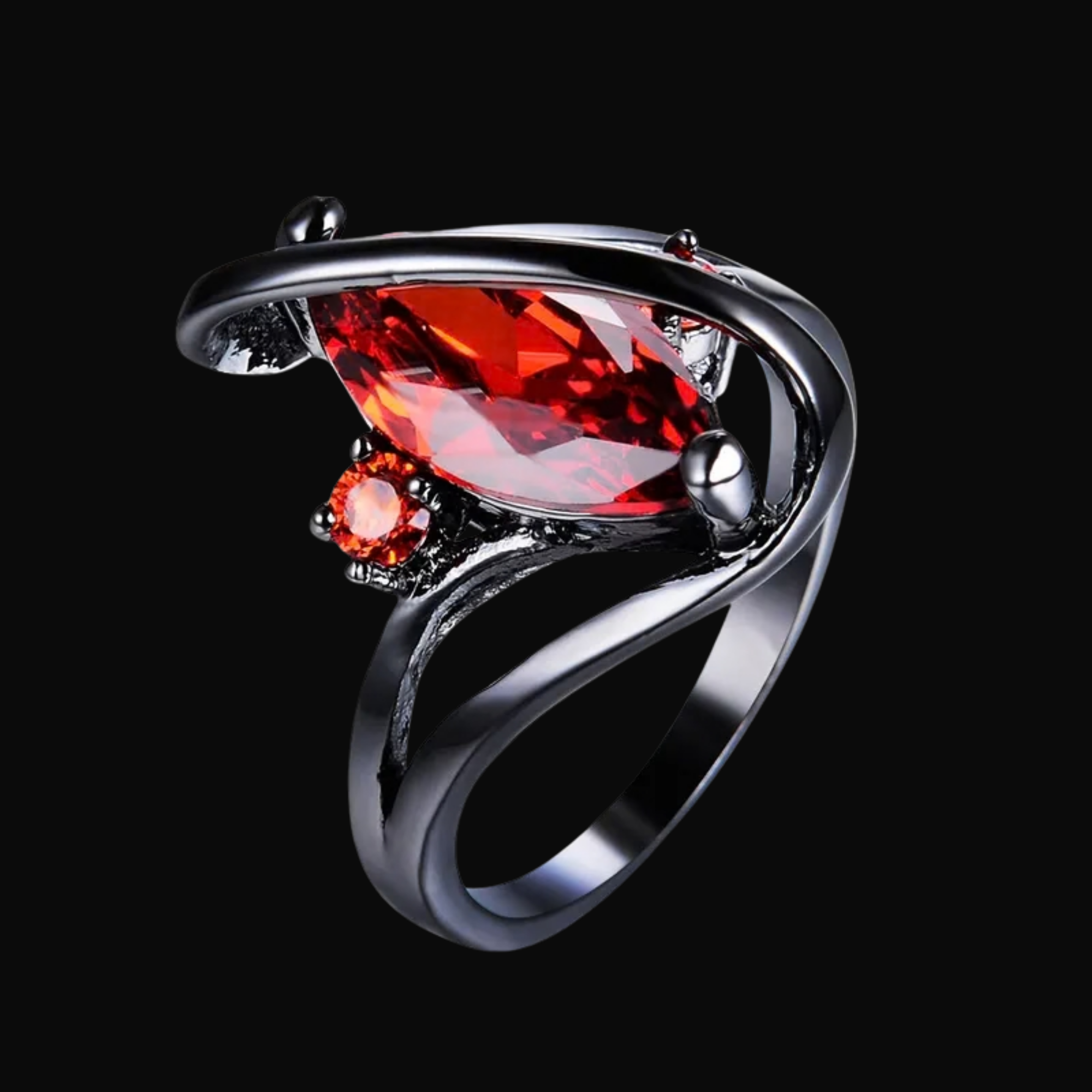 Velour Curve Wrap Ring